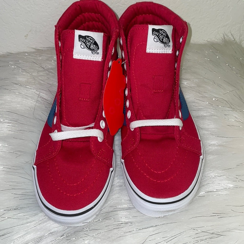 Vans Unisex Sk8-Hi Reissue (Canvas) Skate Shoe - Picture 3 of 11